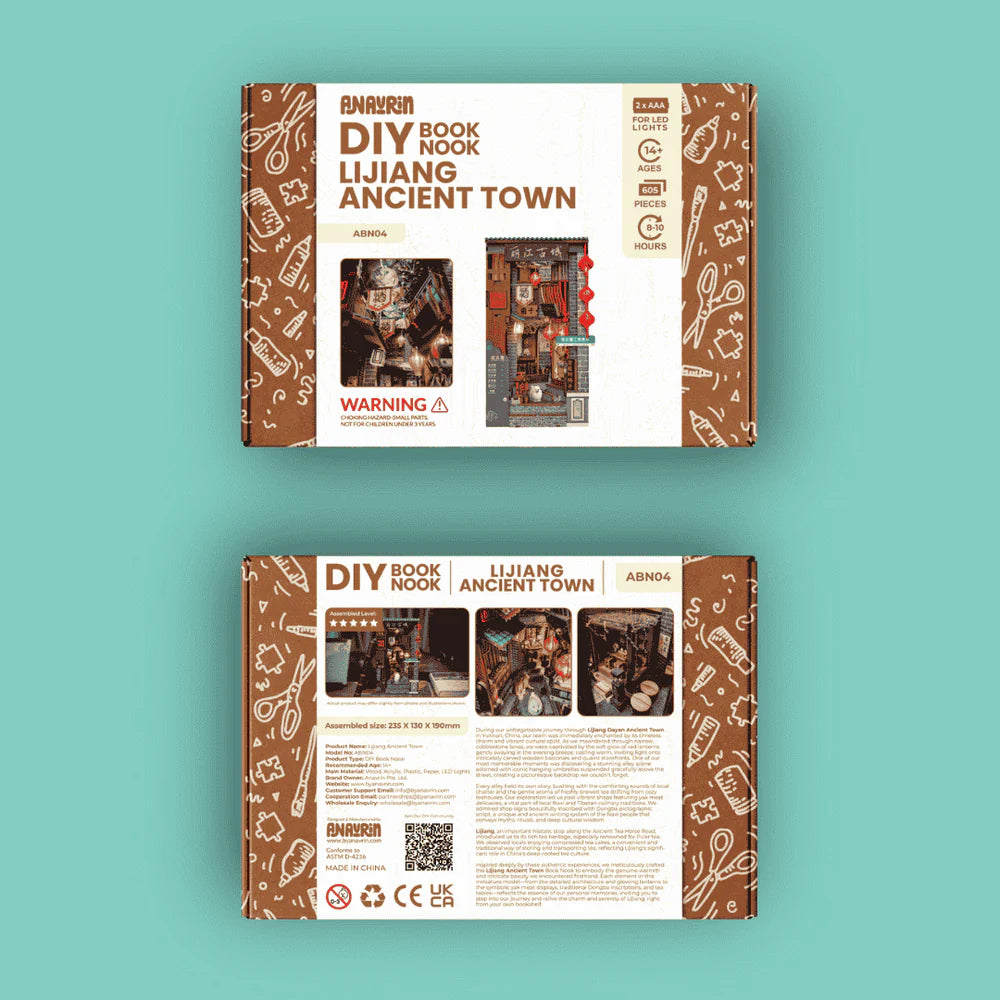 Lijiang Ancient Town Book Nook Kit