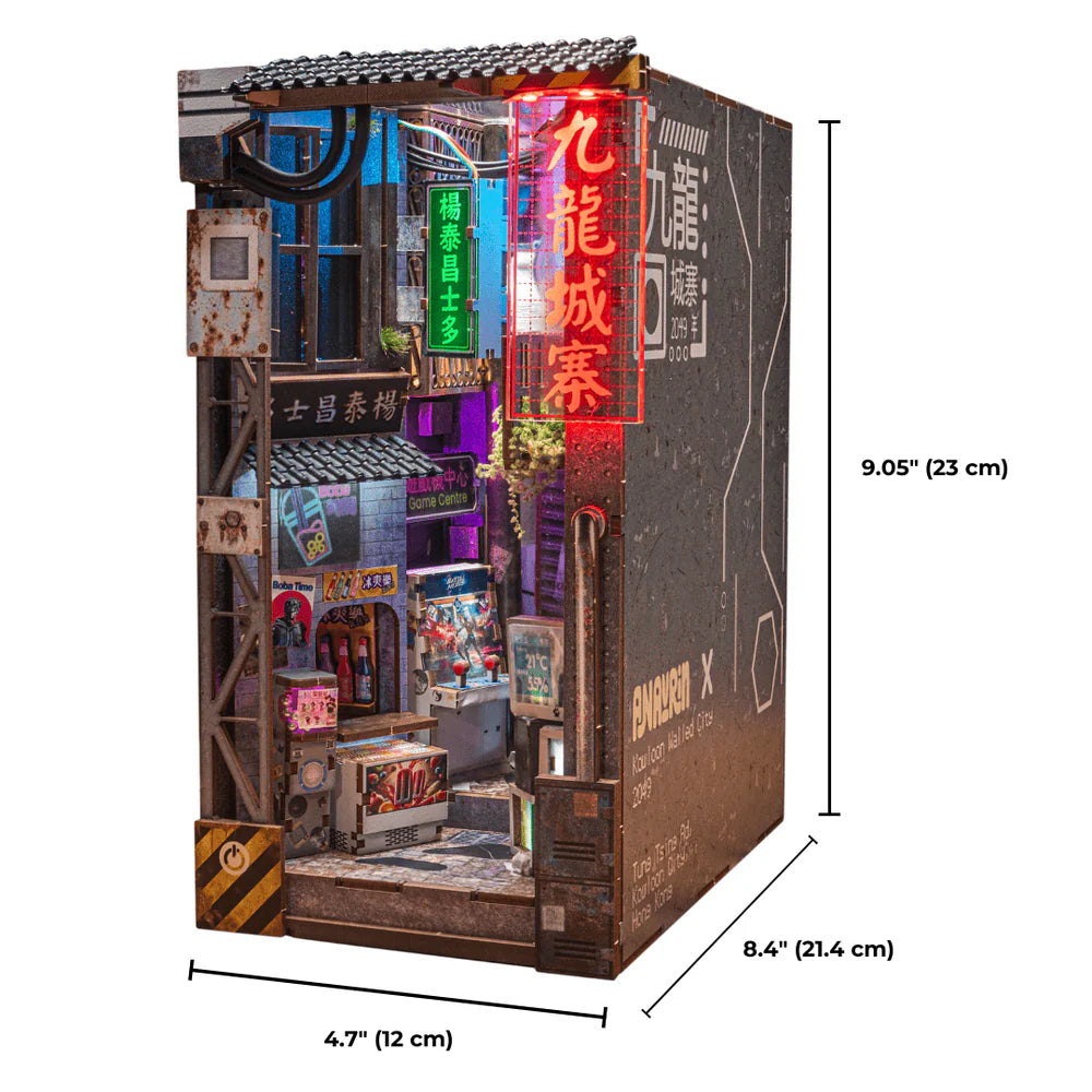 Kowloon Walled City 2049 Book Nook Kit